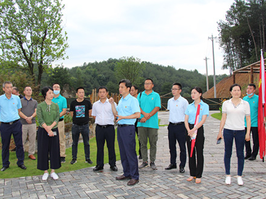 鄂旅投咸寧集團(tuán)與九宮山管委會(huì)聯(lián)合組織黨建調(diào)研活動(dòng),助力鄉(xiāng)村振興發(fā)展